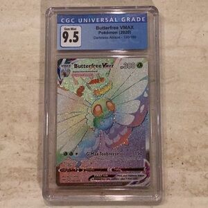 Pokemon Butterfree Vmax 2020 Darkness Ablaze 190/189 Holo CGC 9.5 TCG #190 SWSH